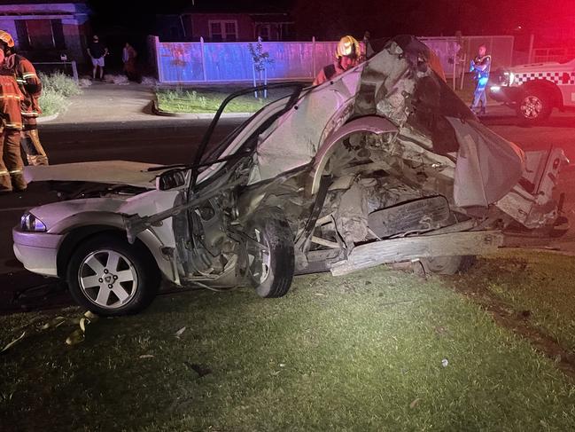 Jory collided with multiple cars as she burnt down San Mateo Ave in Mildura doing speeds of up to 165km/h