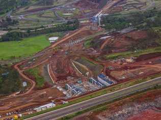 Nexus has shared photos of the Toowoomba Second Range Crossing on its Facebook page. Picture: Above Photography PTY LTD