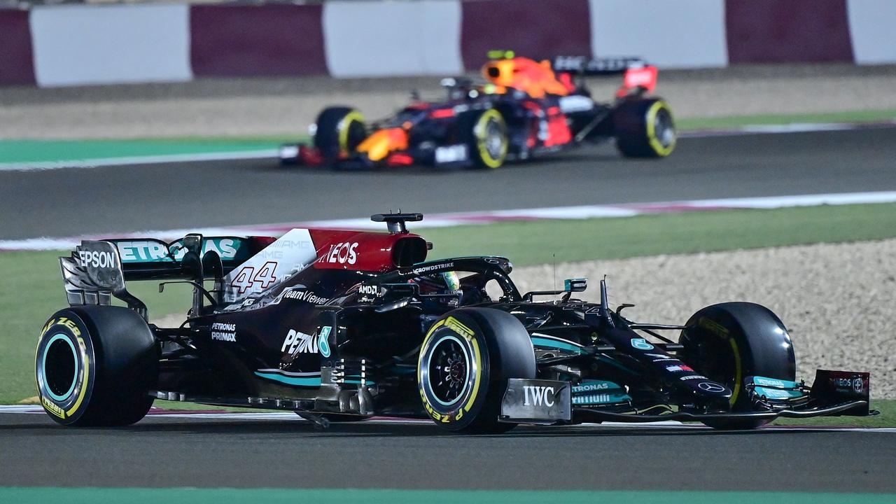 The Mercedes-Red Bull war continues unabated. (Photo by ANDREJ ISAKOVIC / AFP)