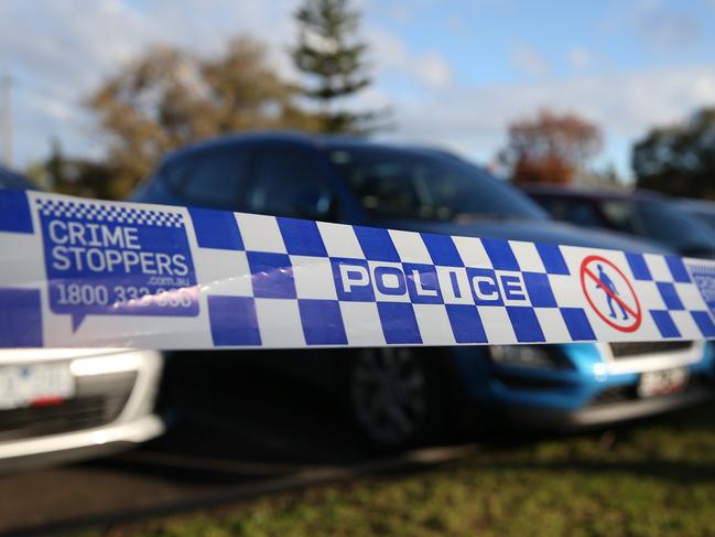 MELBOURNE, AUSTRALIA- NewsWire Photos June 25 2022,  Generic View of Police line tape at a crime scene., Picture: NCA NewsWire /Brendan Beckett