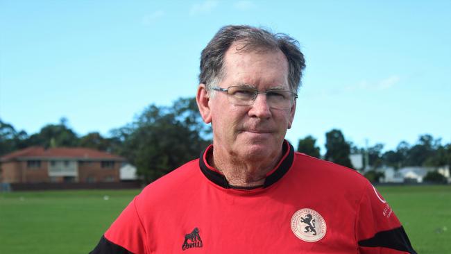 Coffs City United Lions volunteer of 30 years Noel Goodworth says he was "gobsmacked" when told of North Coast Football's decision to introduce a new club backed by private school Bishop Druitt College. Photo: Tim Jarrett