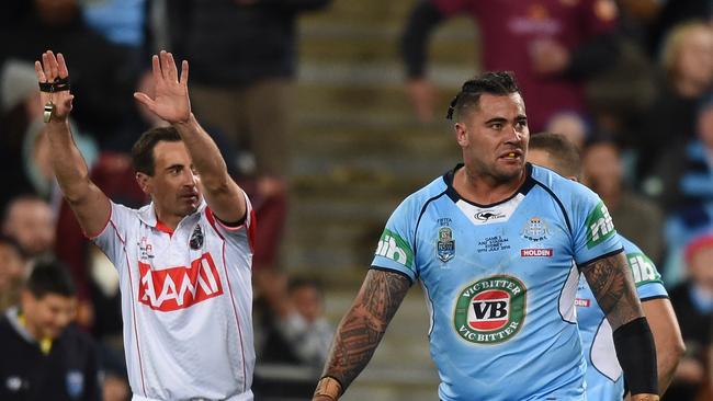 Two players went to the sin bin during Origin III.