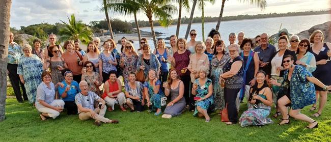 JUST VISITING: Over 65 delegates from 35 tourism destinations in Queensland joined together in Bowen.