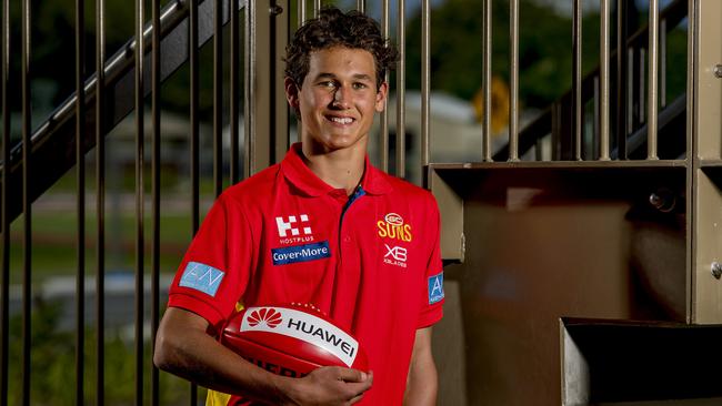 Gold Coast first round selection Wil Powell was snubbed by WA selectors. Picture: Jerad Williams