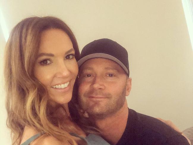 Kyly Boldy and Michael Clarke before their break-up. Picture: kylyclarke/Instagram