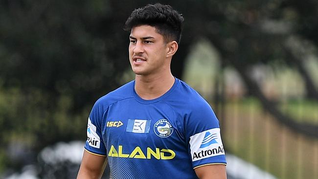 Parramatta Eels player Dylan Brown expected to fill existing halves position at the Eels. Picture by: AAP Image/Dan Himbrechts