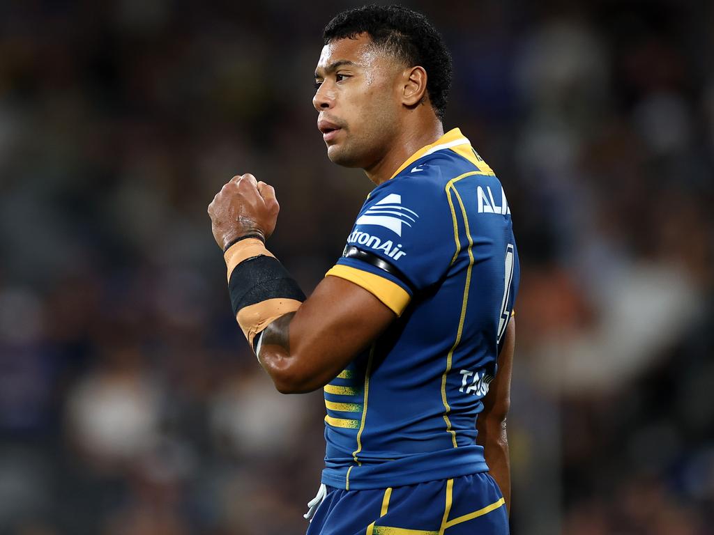 Former Parramatta centre Waqa Blake. Picture: Cameron Spencer/Getty Images