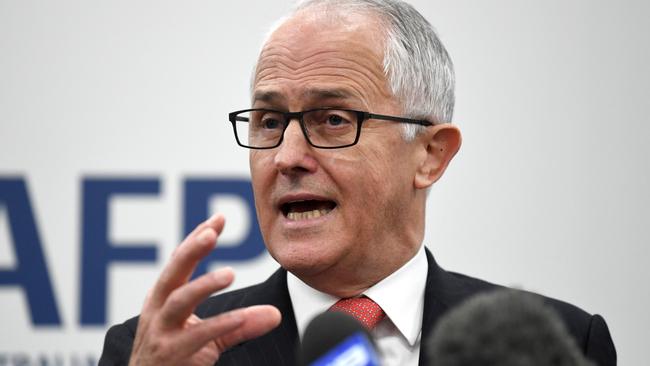 The gay marriage debate has threatened to divide the Liberal party and undermine the authority of Prime Minister Malcolm Turnbull. Picture:  AAP