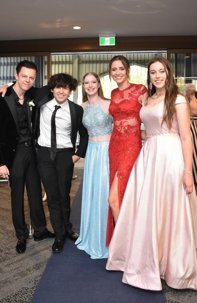 Students at the Sunshine Coast Grammar School formal 2023. Photo: Jorina Maureschat