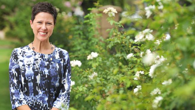 Pulteney Grammar School principal Anne Dunstan. Picture: Roger Wyman