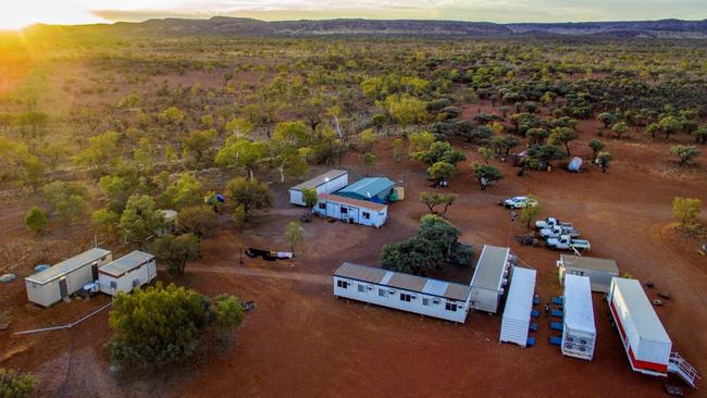 The Jervois Copper Mine project is 380km north east of Alice Springs. Picture: SUPPLIED