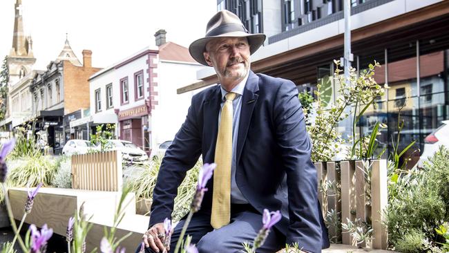 Urban strategist Steven Burgess has criticised the state government’s plan to facilitate the construction of 10,000 new homes on the fringes of Hobart, saying it will worsen urban sprawl. Picture: Eddie Safarik