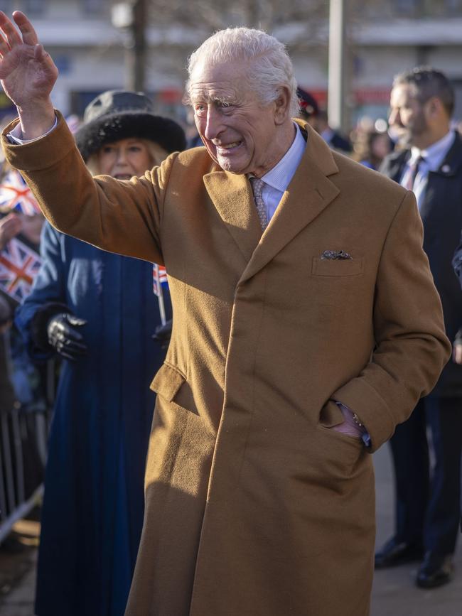 The Duchess’ accessory choice carries with it something of a jab at King Charles. Picture: James Glossop - WPA Pool/Getty Images