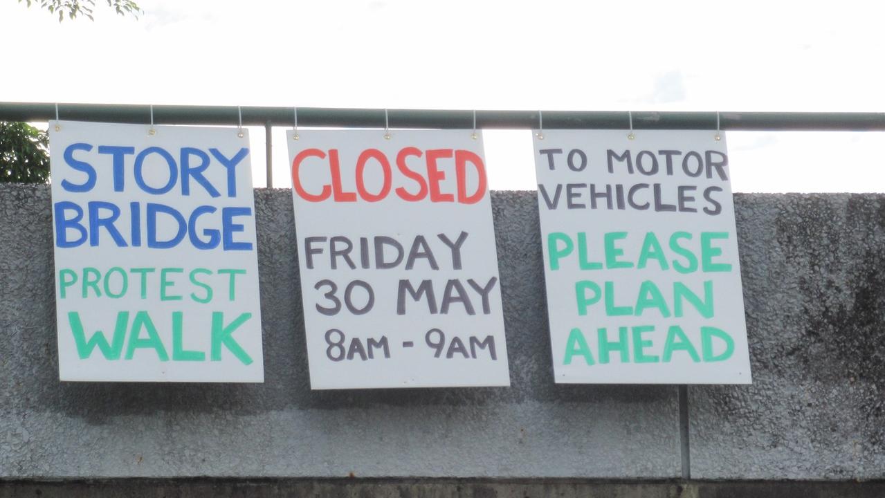 Protesters threaten to shut down busy bridge