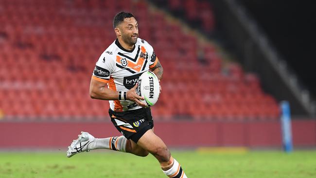 Benji Marshall was among the Tigers’ best to start the season. Picture: AAP