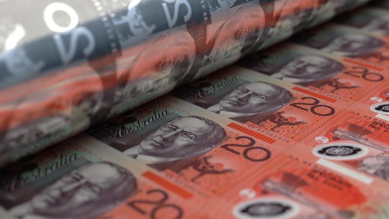 The RBA is printing money to help stabilise the economy.