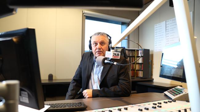 2GB host Ray Hadley suggested Triple M management sit down with Gus Worland who works with Gotcha 4 Life. Picture Renee Nowytarger / The Australian