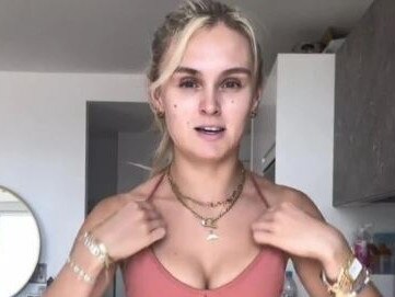 Her video has been viewed by hundreds of thousands of people. Picture: TikTok