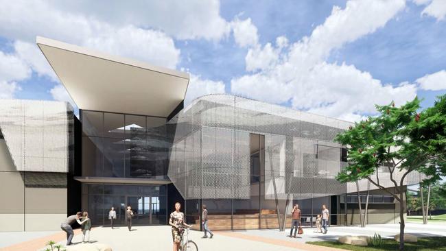 Artist’s impression of the new $140 million super school at Angle Vale. Picture: Supplied