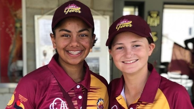 Amreen with City Fever teammate Lucy Bourke