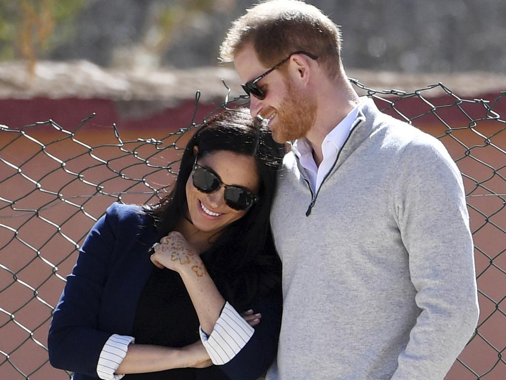 Meghan and Harry will soon become parents. Picture: AP