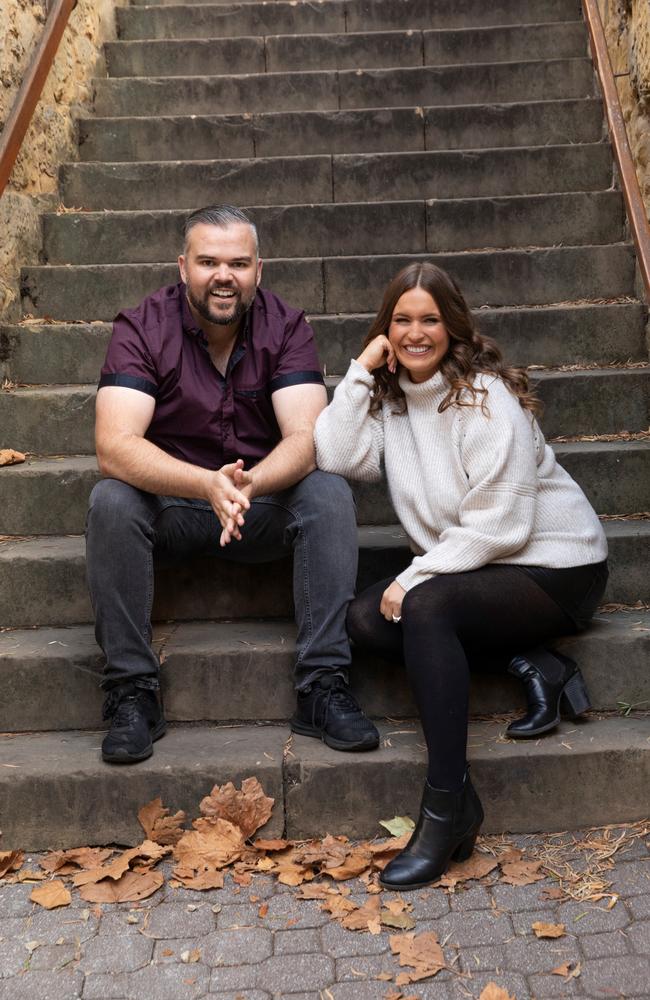 Dan & Christie announced as Hobart's Hit100.9 new breakfast hosts. Picture: Supplied.