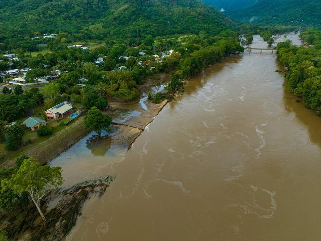 Water has receded significantly two days after the flood. Picture: Facebook/Cockatours