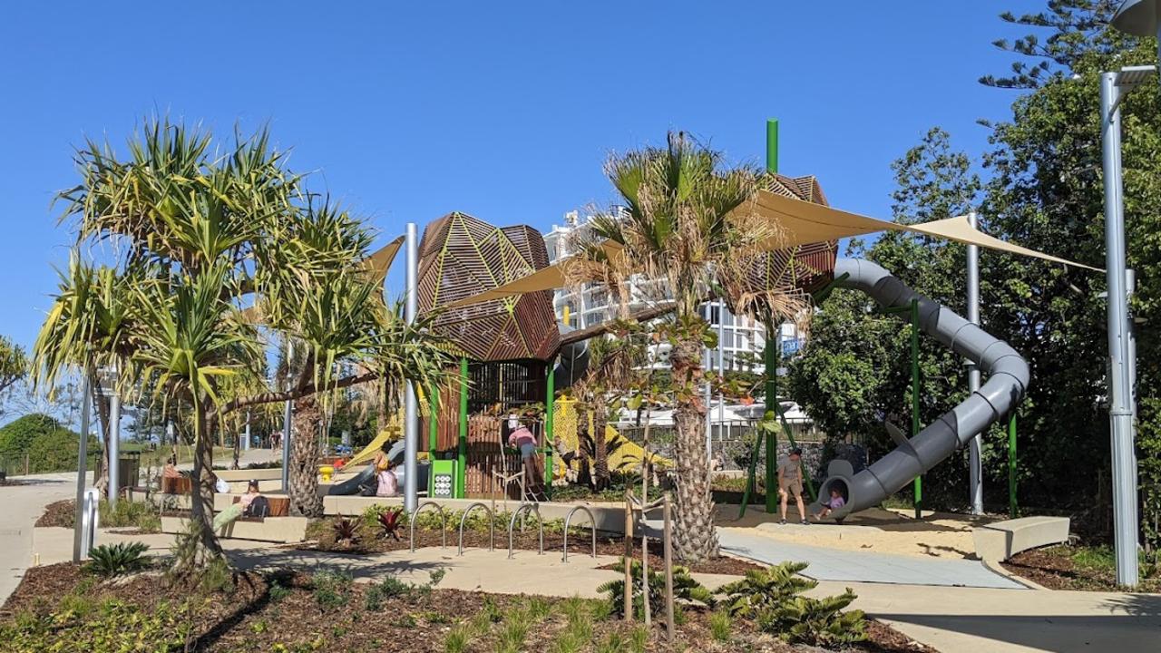 Mooloolaba Adventure Playground. Picture: James Chervatin