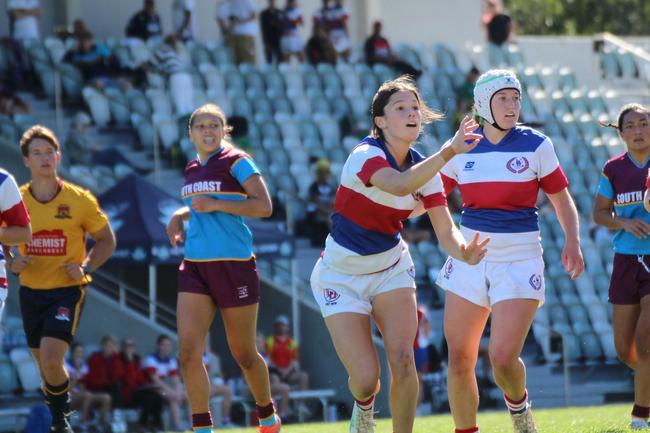 QRSS Girls 7s State Championships action at Ballymore Stadium on Sunday June 2, 2024.