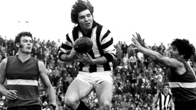 Peter McKenna was a darling of the Collingwood crowd.