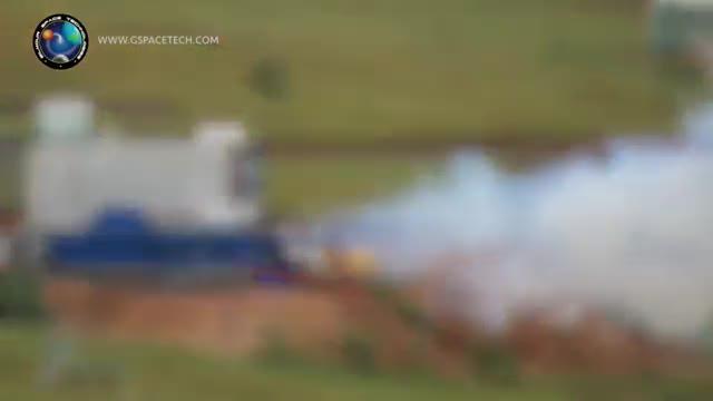 Gold Coast rocket engine test