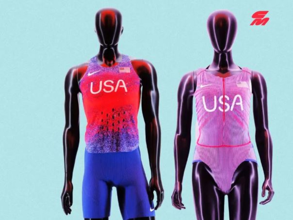 Nike's track and field Olympics uniforms have come under fire. Pic: fleshmanflyer/Instagram