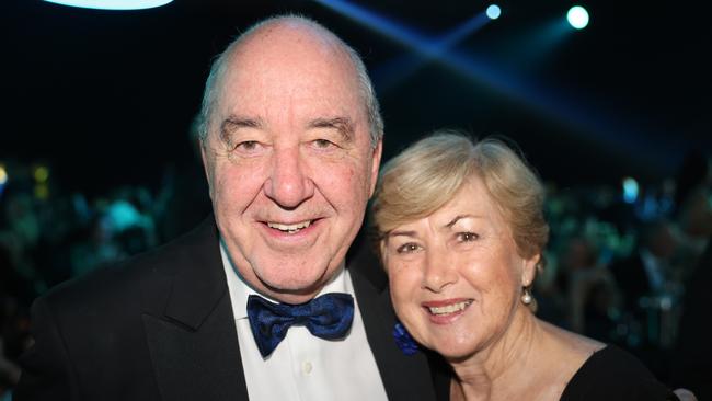 Rob Borbidge and Jennifer Borbidge at the Gold Coast Business Excellence Awards 2024 Gala for Gold Coast at Large. Picture, Portia Large.