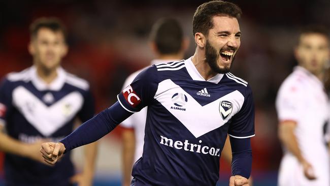 Victory defender Storm Roux found the back of the net for the sixth time in his A-League career on Friday night.