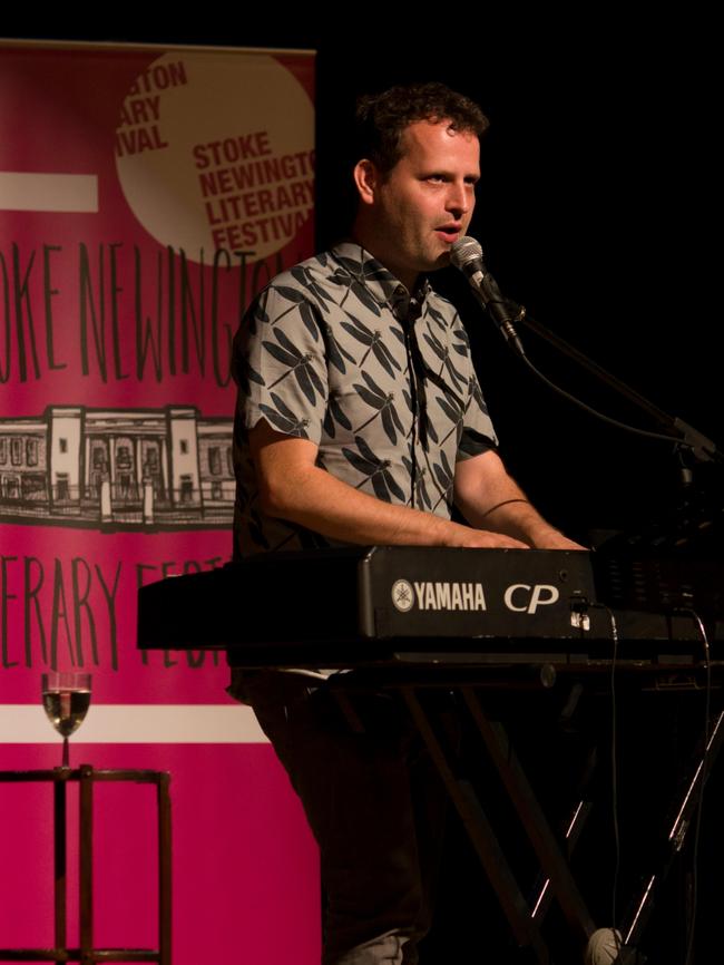 Adam Kay on stage in 2018.