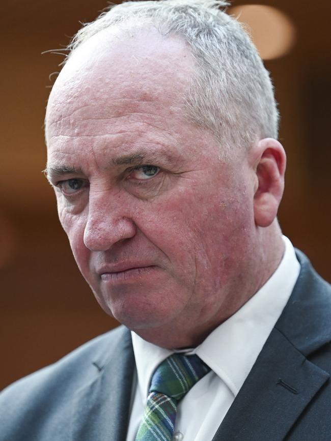 Barnaby Joyce has long called for the Coalition to adopt a pro-nuclear policy despite it being knocked back by former prime minister Scott Morrison. Picture: NewsWire / Martin Ollman