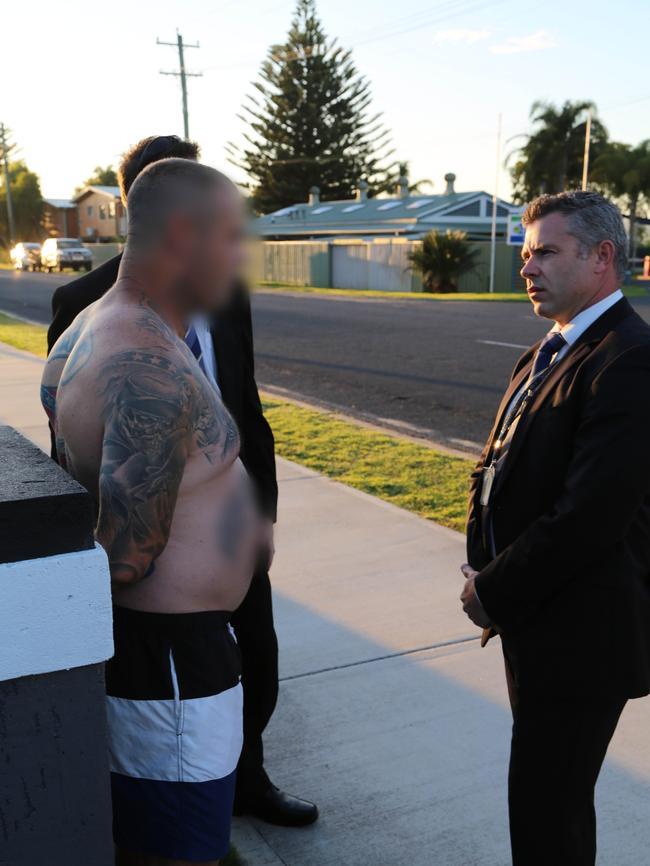 McCloskey was arrested this morning during a dawn raid. Picture: NSW Police