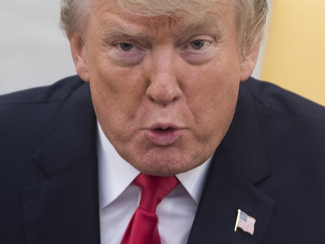 US President Donald Trump has been a long-time client of Deutsche Bank — as well as Melania Trump, Ivanka Trump and Jared Kushner. Picture: AFP/Saul Loeb