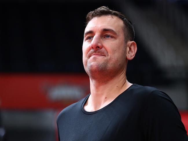 Andrew Bogut will be assistant coach at the Sydney Kings in NBL26. Photo: Mark Metcalfe/Getty Images.