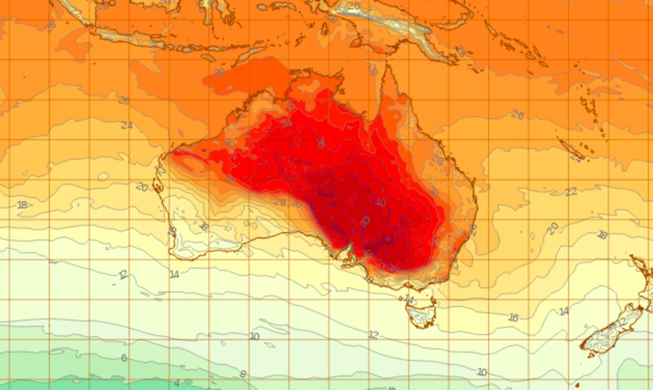 Australia Weather: Extreme Heatwave To Sweep The Nation | Herald Sun