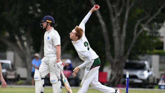 Souths bowler Liam McConville Picture, John Gass