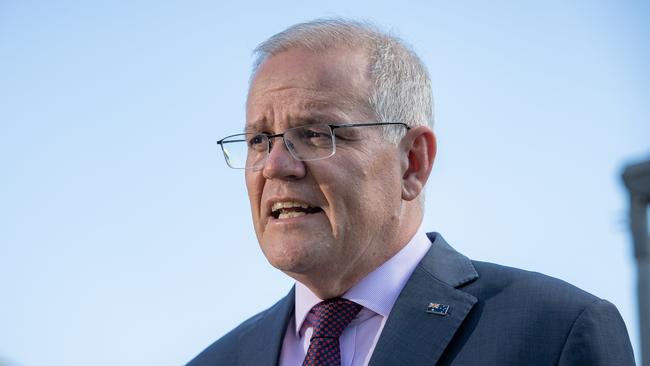 Prime Minister Scott Morrison is facing growing pressure over Ms Deves controversial comments. Picture: Jason Edwards