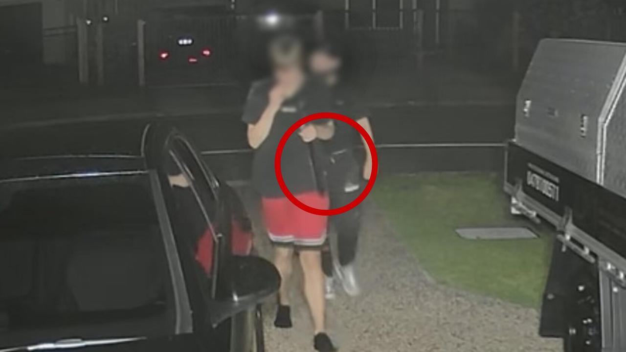 Armed teen gang invade Gold Coast family's home. Picture: Supplied.