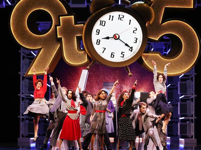 9 TO 5 The Musical, QPAC, South Brisbane. Picture: Liam Kidston.