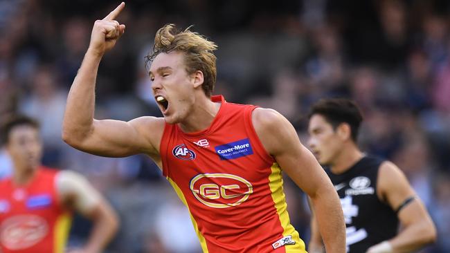 Tom Lynch has jumped 170 spots in the Munich Brauhaus Super Rankings after his eight-goal performance against Carlton.