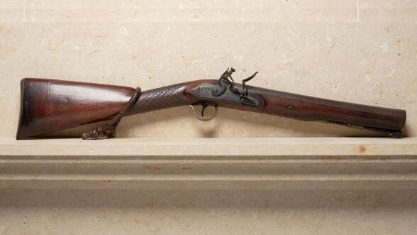 An English Flintlock Blunderbuss Bedford, early 19th century. Picture: Supplied