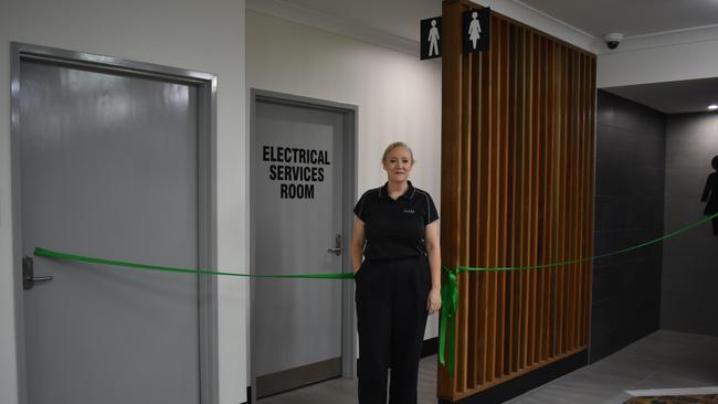 Indigenous Business Australia Retail Asset Management chief executive Jacqueline Graham at the recently renovated BP roadhouse in Tennant Creek, February 2025. Picture: Supplied