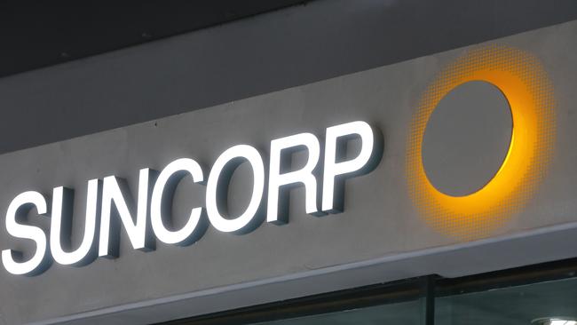 General business signage in Brisbane. Suncorp have a new logo. 3rd October 2020 Brisbane Picture by Richard Gosling