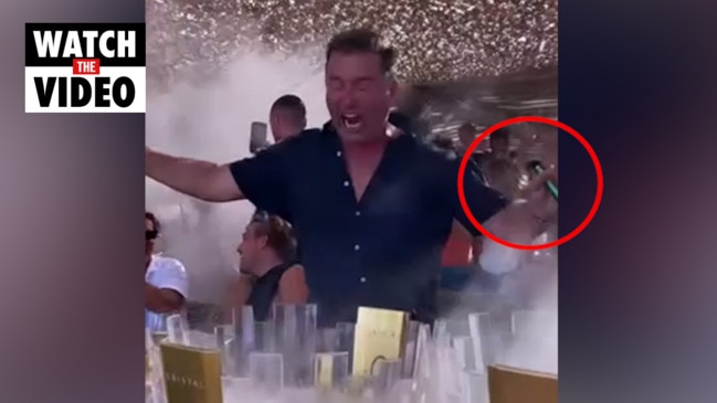 Karl Stefanovic clutches vape in party clip