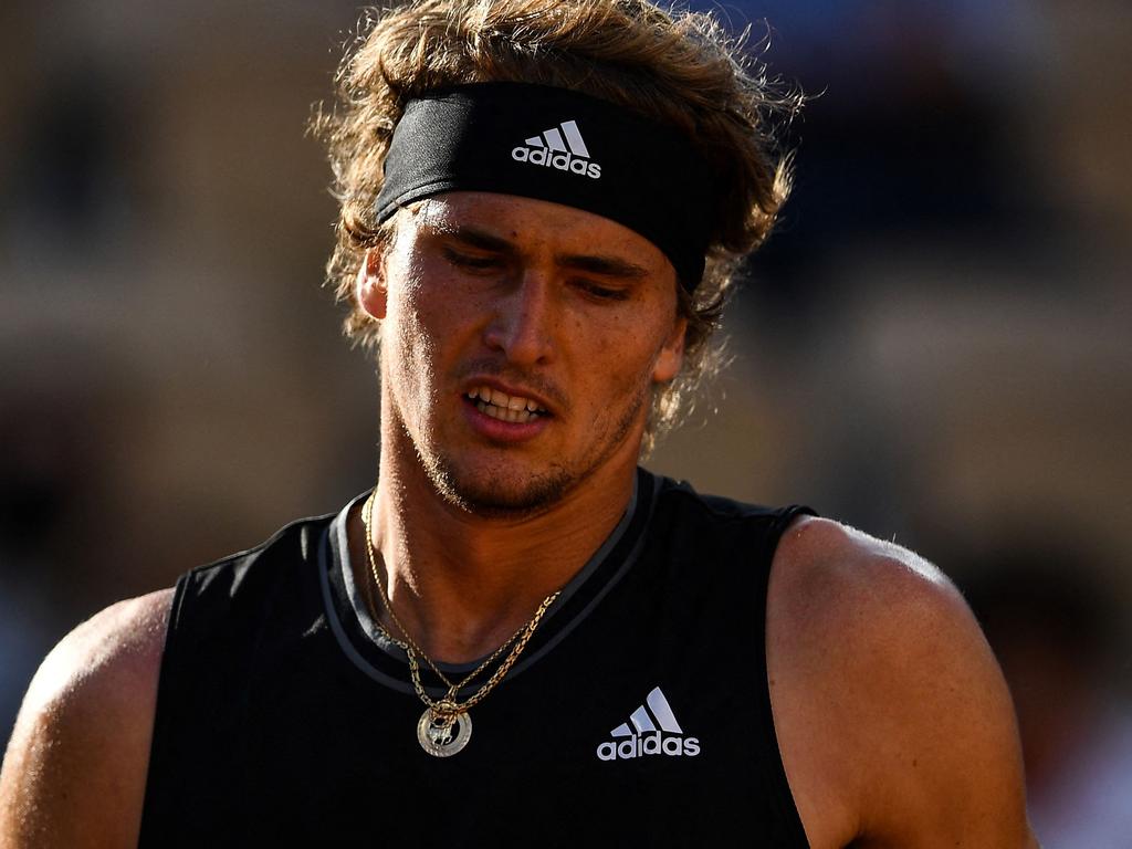 Germany's Alexander Zverev. AFP.